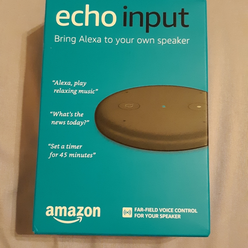 Amazon Echo Input (Never Opened!)